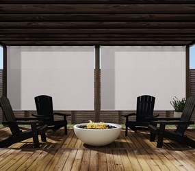 American Blinds: Basic Outdoor Solar Shades
